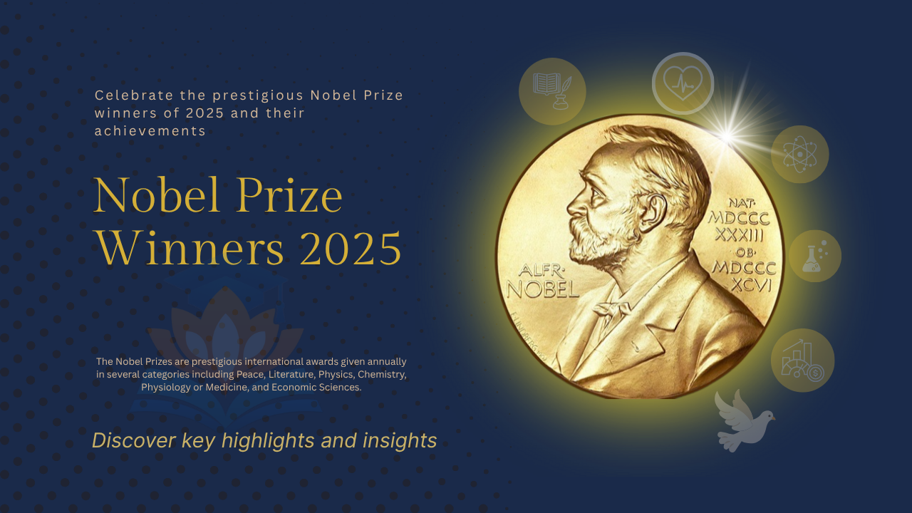 Image of Image of Nobel Prizes 2025 Winner List - Complete Summary Notes}